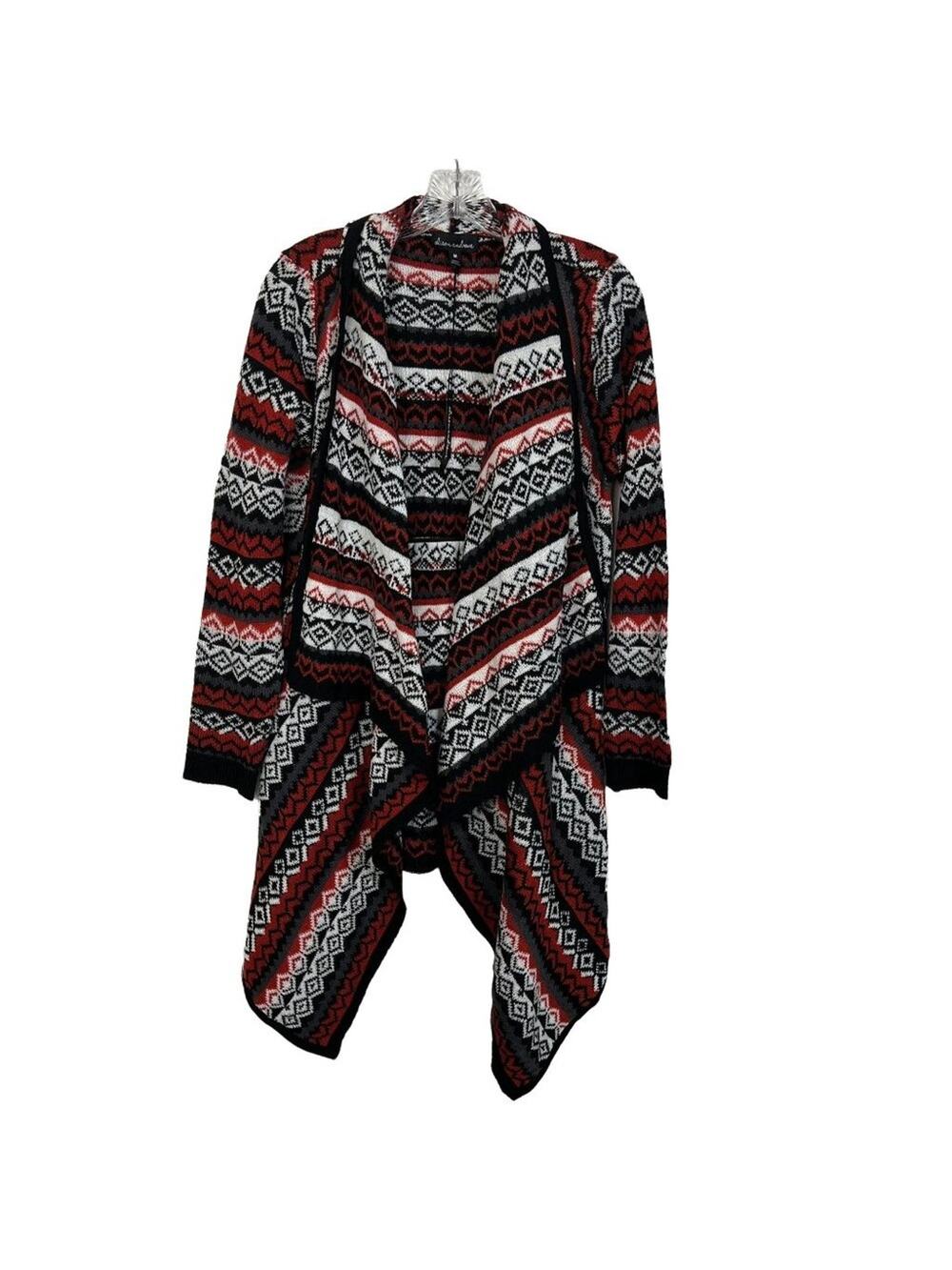 Alison Andrews NWT Fall Sweater Open Front Kimono Style Cardigan Size M